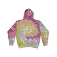 thumbnail image 1 of Adult Tie-Dyed Pullover Hooded Sweatshirt - DESERT ROSE - XL, 1 of 5