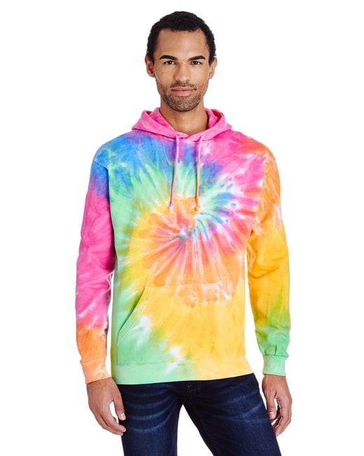 Adult Tie-Dyed Pullover Hooded Sweatshirt - ETERNITY - 2XL - Walmart.com