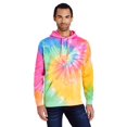 thumbnail image 1 of Adult Tie-Dyed Pullover Hooded Sweatshirt - ETERNITY - XL, 1 of 5