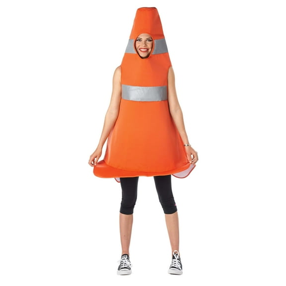 Adult Traffic Cone Costume