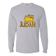 Adult Tribe Of Judah Lion Hebrew Israelites Long Sleeve T-Shirt
