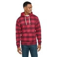 thumbnail image 1 of Adult Triblend Pullover Fleece Hooded Sweatshirt - RED TRBLN BUFLO - L, 1 of 5