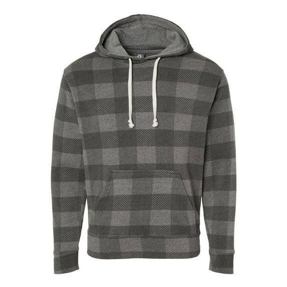 Adult Triblend Pullover Fleece Hooded Sweatshirt - SMOK TRBLN BUFLO - L