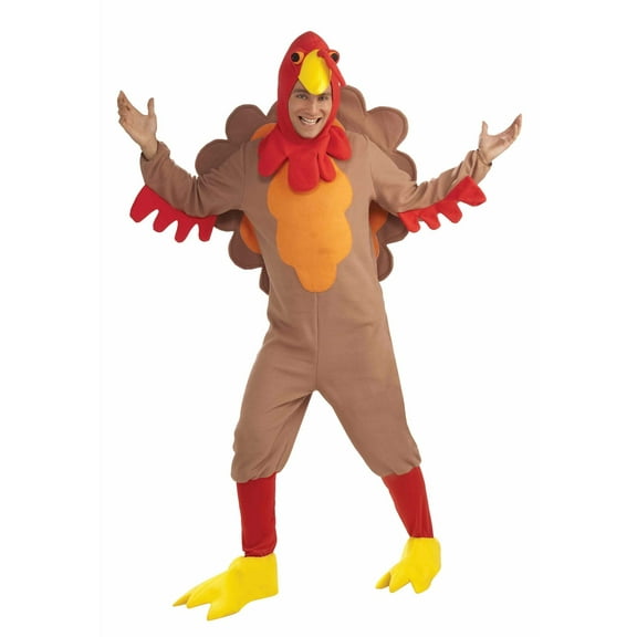 Rubies Thanksgiving Turkey Costume for Adults, Men's One Size