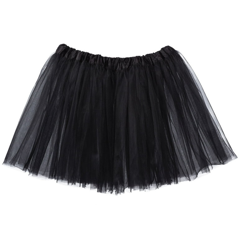 Walmart Adult Tutu Skirt, Elastic 3 Layer Tulle for Women, Teens