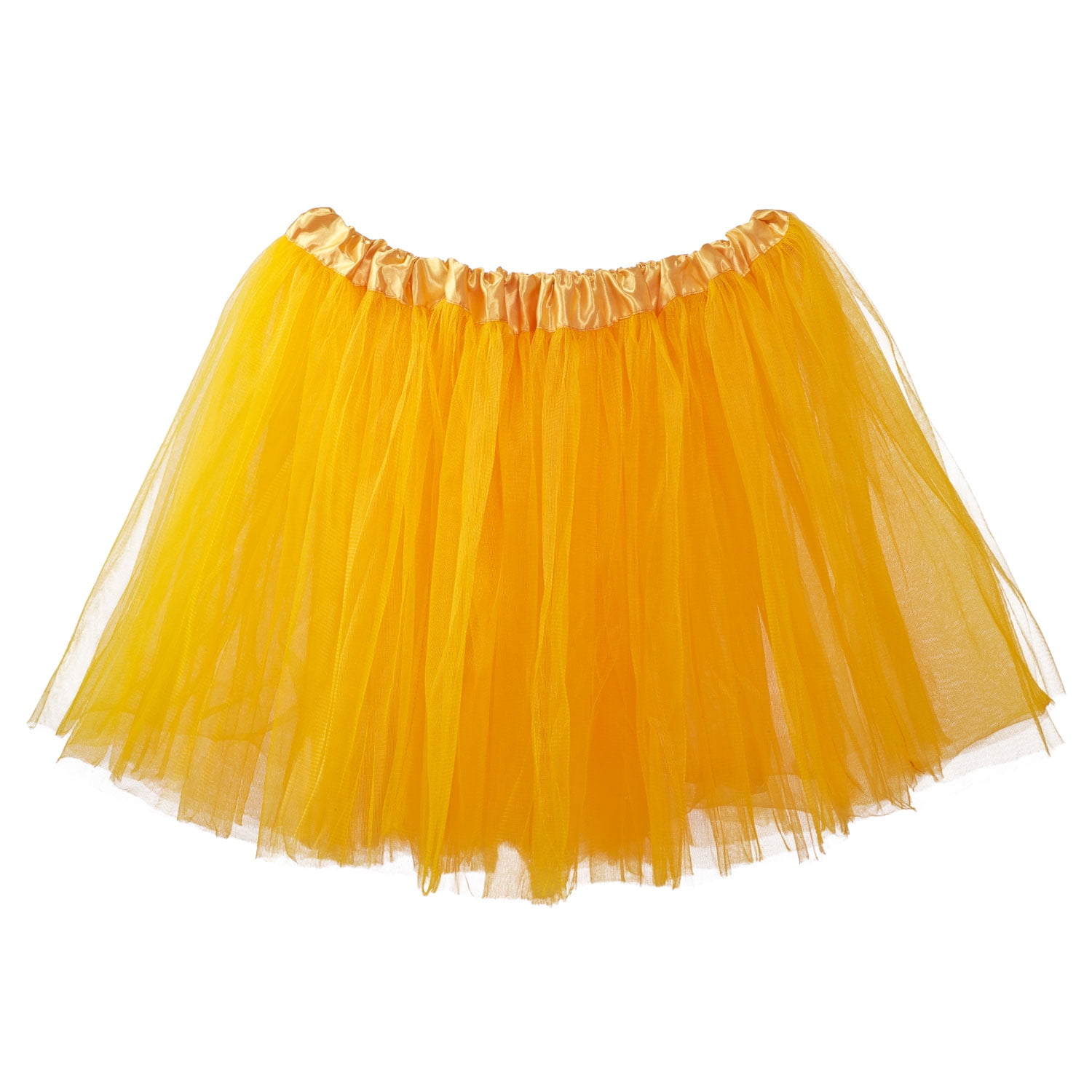 Gold tutu top skirt for adults