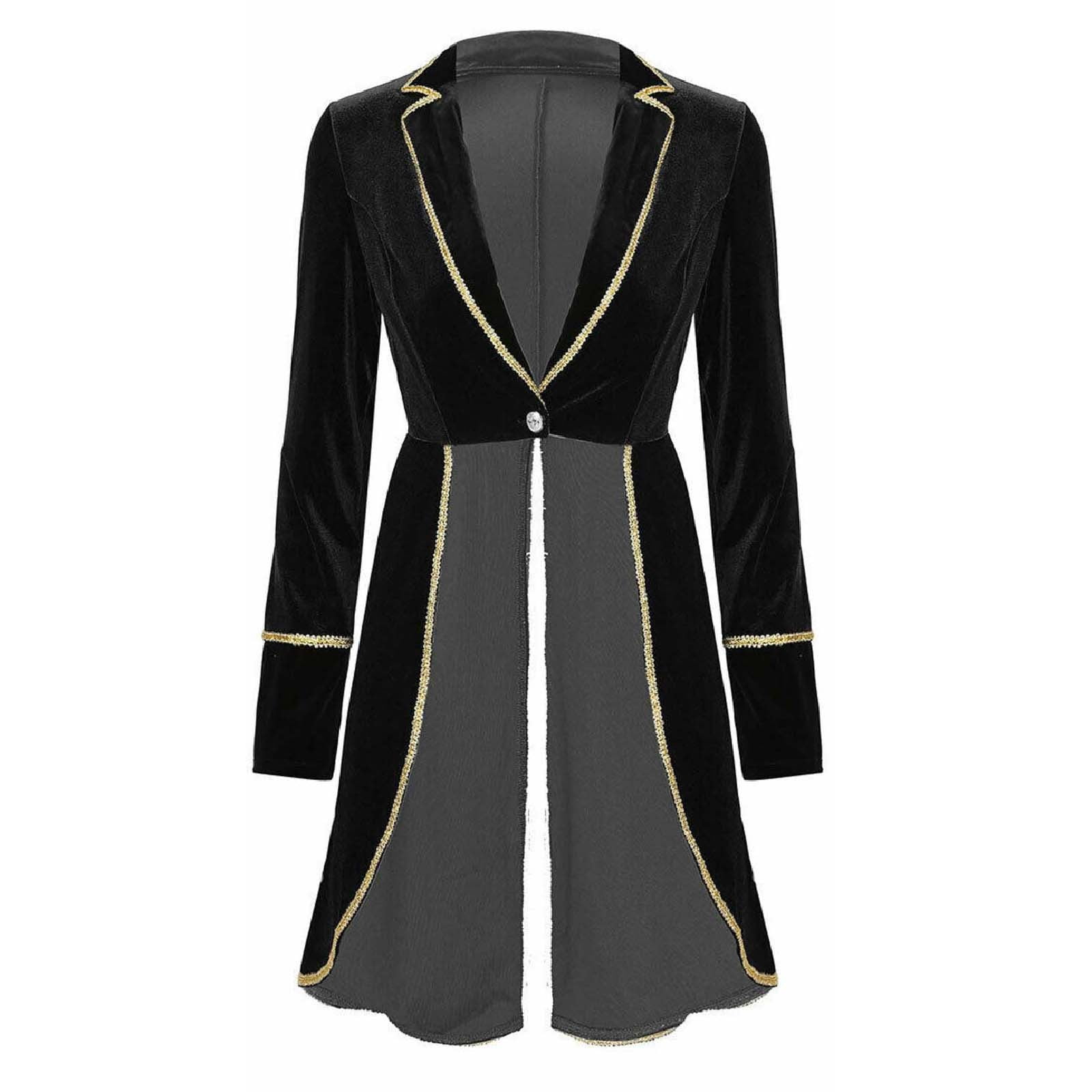 Adult Tuxedo Lapel Jacket COS Performance Stage Carnival Gothic Baby
