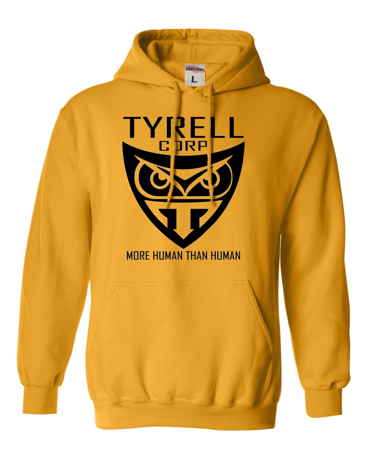 Large Maroon "More Human Than Human" Tyrell Corp T-Shirt - Blade Runner Tee 4 thumbnail image