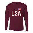 thumbnail image 1 of Adult USA National Pride Long Sleeve T-Shirt, 1 of 1
