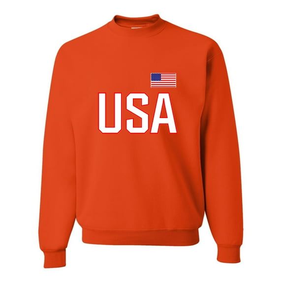 Adult USA National Pride Sweatshirt Crewneck