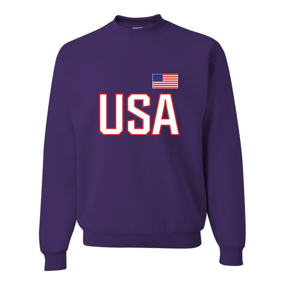 Adult USA National Pride Sweatshirt Crewneck