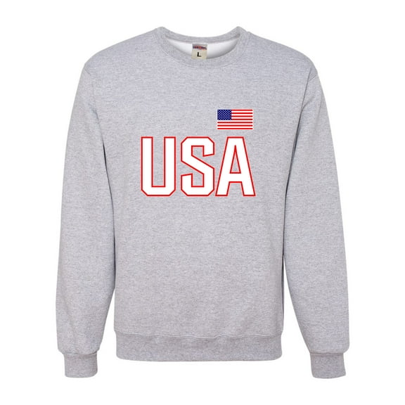 Adult USA National Pride Sweatshirt Crewneck