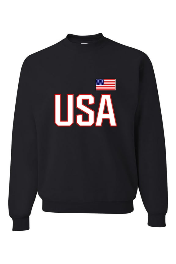 Adult USA National Pride Sweatshirt Crewneck