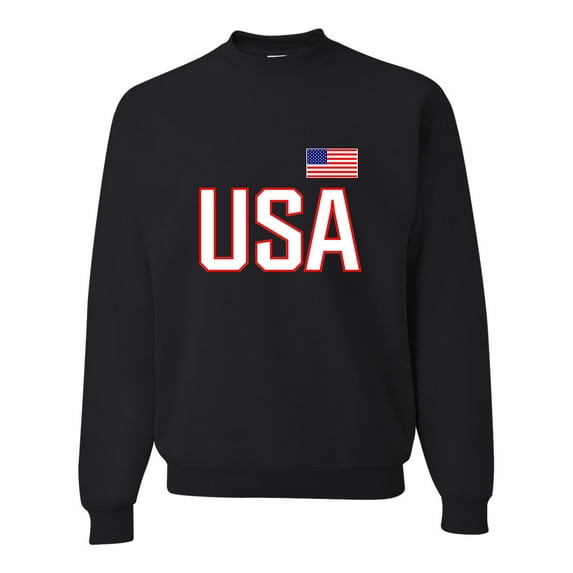 Adult USA National Pride Sweatshirt Crewneck