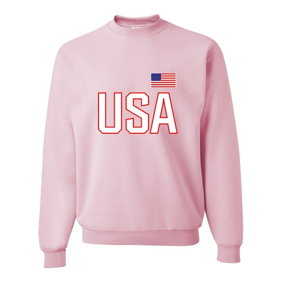 Adult USA National Pride Sweatshirt Crewneck