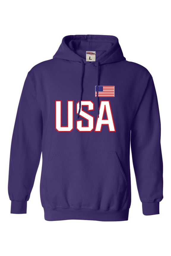 Adult USA National Pride Sweatshirt Hoodie