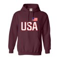 thumbnail image 1 of Adult USA National Pride Sweatshirt Hoodie, 1 of 1