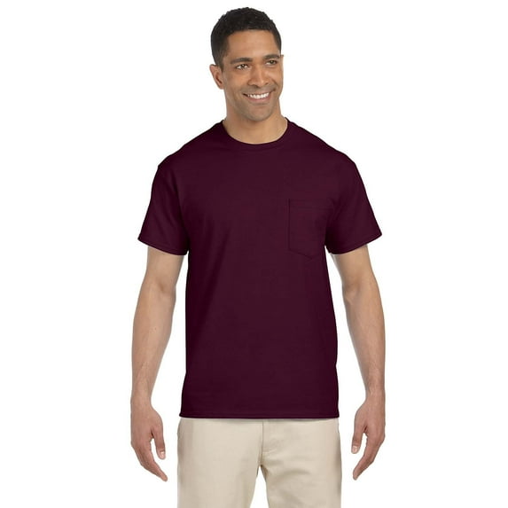 Adult Ultra Cotton® 6 oz. Pocket T-Shirt