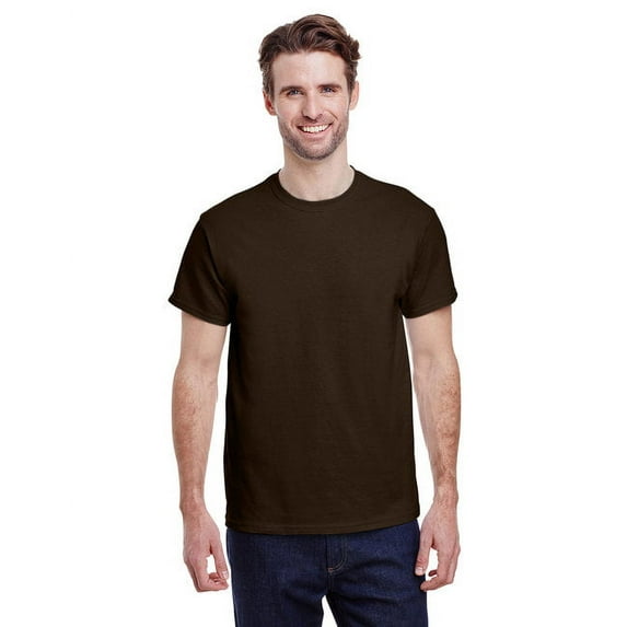 Adult Ultra Cotton® T-Shirt - DARK CHOCOLATE - XL