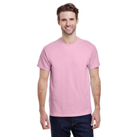 Adult Ultra Cotton® T-Shirt - LIGHT PINK - L
