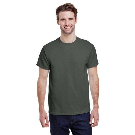 Adult Ultra Cotton® T-Shirt - MILITARY GREEN - 5XL