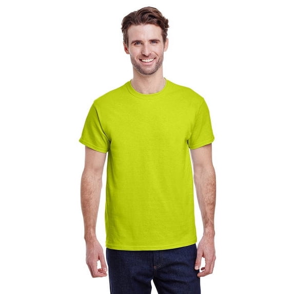 Adult Ultra Cotton® T-Shirt - SAFETY GREEN - 3XL