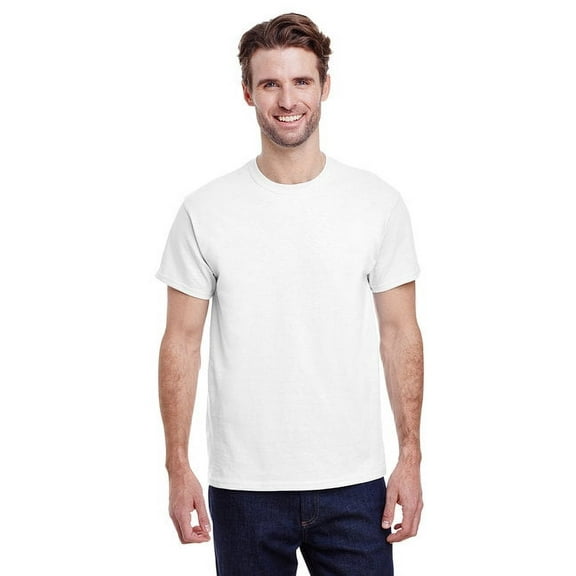 Adult Ultra Cotton® T-Shirt - WHITE - L