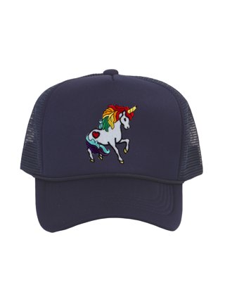 Waldeal Girls' Adjustable Cute Unicorn Hats, Baseball Cap for 3-12 Years  One Size Pink