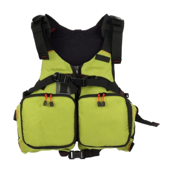 Adult Uniform Size Adjustable Life Jacket, Paddle Board Kayak Flotation Vest for Water Activity Use