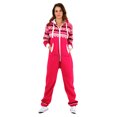 thumbnail image 1 of Adult Union Suit pajamas Sleepwear for Women One Piece Pajama Ladies Jumpsuit Unisex Non Foot Playsuit, 1 of 2