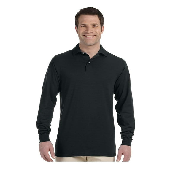 Adult Unisex 5.6 Oz. Spotshield Long-Sleeve Jersey Polo