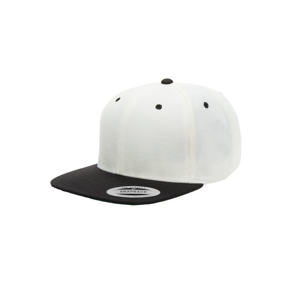Adult Unisex 6-Panel Structured Flat Visor Classic Snapback