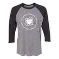 thumbnail image 1 of Adult Unisex Autism Awareness Puzzle Be Aware Educate Support Love 3/4 Sleeve Raglan-Black Heather/Heather Grey-small, 1 of 4