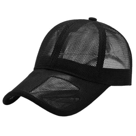 Adult Unisex Baseball Hat Sport Drying Sun Hat Breathable Mesh Hat ...
