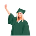 thumbnail image 1 of Adult Unisex Graduation Gown Set College & High School Robe With Cap & Tassel, 1 of 9