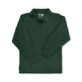 thumbnail image 1 of Adult Unisex L/S Pique Polo (Adult Sizes S - 3XL), 1 of 2