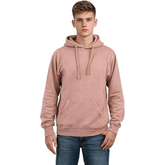 Premium Unisex Fleece Hoodie – Soft Ringspun Cotton Blend, Double Layer Hood, Extra Phone Pocket - 617