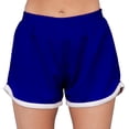 thumbnail image 1 of Adult Unisex Lightweight Workout Royal Blue Running Shorts, 1 of 3