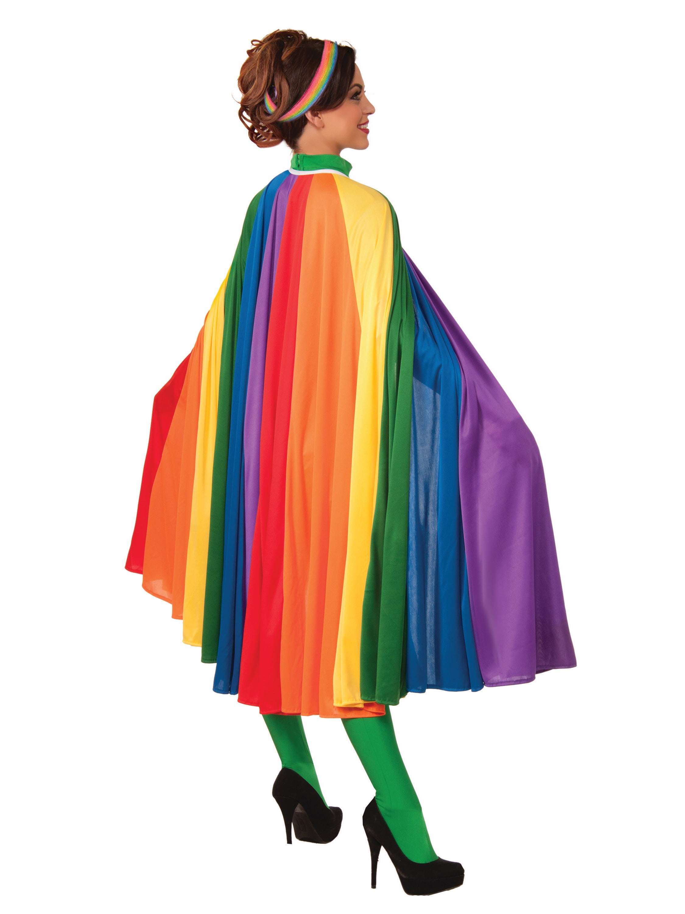 Rainbow Cape Adult Costume Unisex