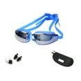 thumbnail image 1 of Adult Unisex Swim Goggles with UV Protection – Anti-Fog Mirror Coated Lenses, Leak-Free Fit, Adjustable Strap & Protective Storage Case TIKA, 1 of 4