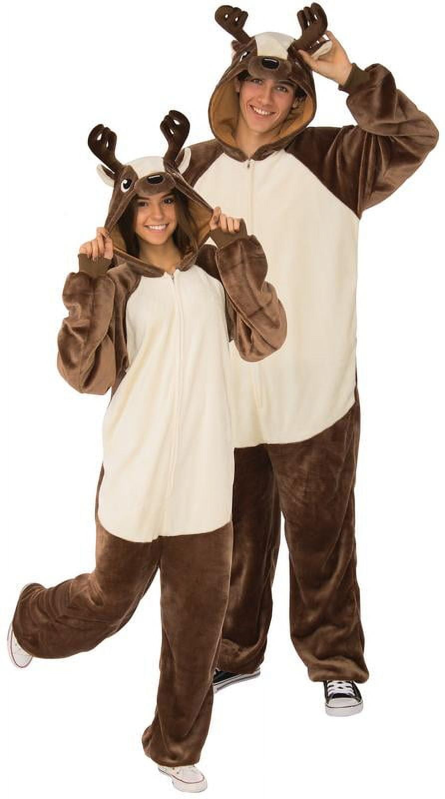 Adult Unisex Way to Celebrate Deer Onezie Halloween Costume S M