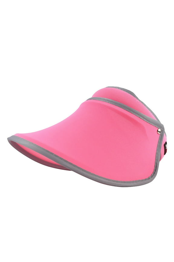 Adult Unisex Wide Visor Cap Adjustable Sweat-Absorbent UV Protection