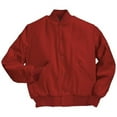 thumbnail image 1 of Adult Varsity Jacket, Scarlet - Extra Large, 1 of 1