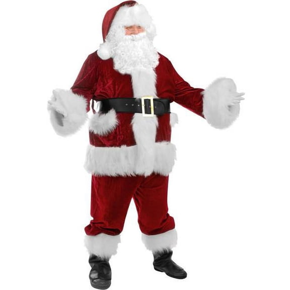 Adult Velvet Santa Costume
