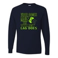 thumbnail image 1 of Adult Video Games Don't Make Us Violent Lag Does Gamers Long Sleeve T-Shirt, 1 of 1