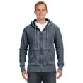 thumbnail image 1 of Adult Vintage Zen Full-Zip Fleece Hooded Sweatshirt - VINTAGE NAVY - 3XL, 1 of 5