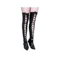 thumbnail image 1 of Adult Vinyl Lace-Up Thigh High Boot Covers, 1 of 1