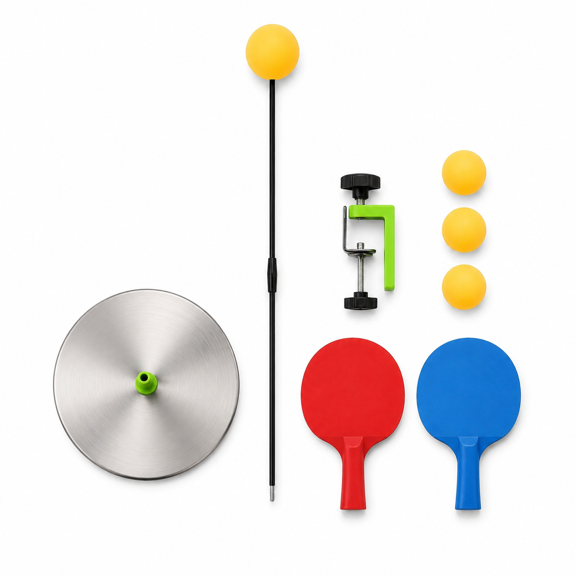 Adult Vision Training Ball Set, Rapid Eye Movement Training Kit with Table Tennis Rackets for Home Eye Exercises, Relieve Computer Vision Fatigue
