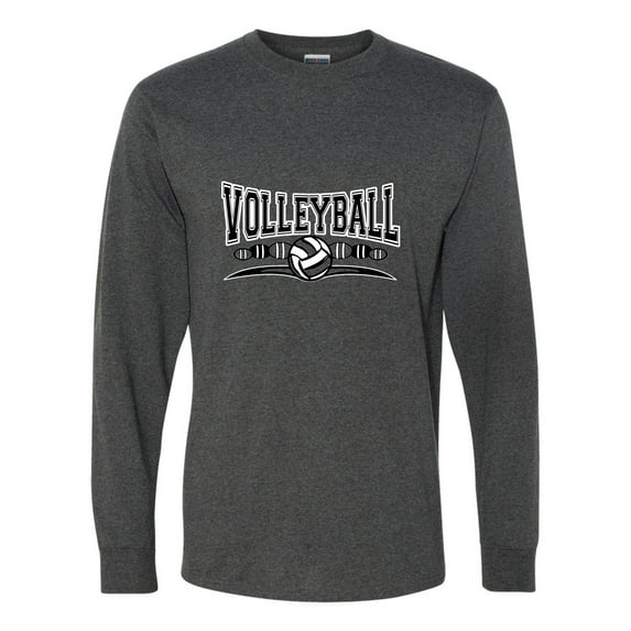 Adult Volleyball Cool Design Long Sleeve T-Shirt