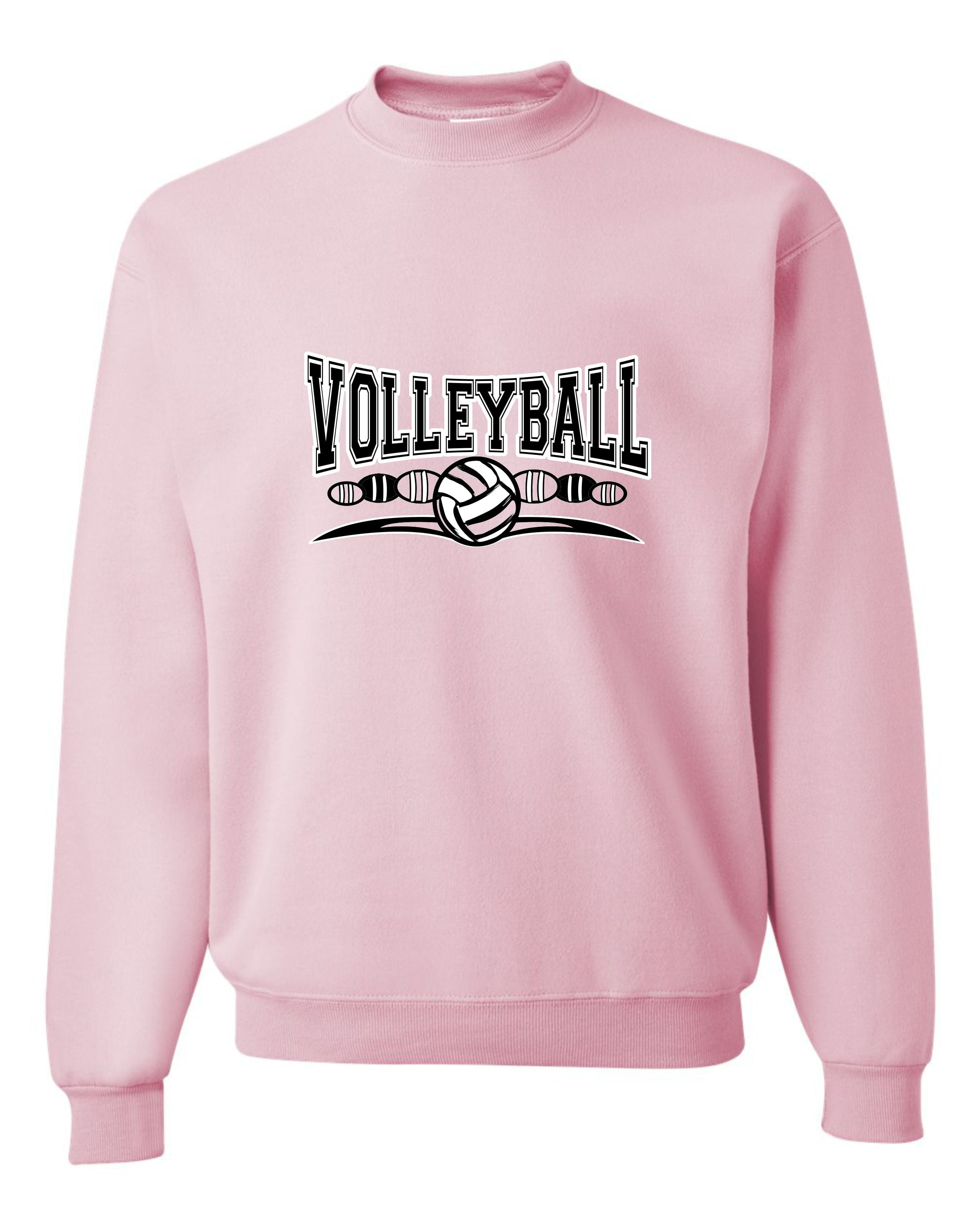 Adult Volleyball Cool Design Sweatshirt Crewneck